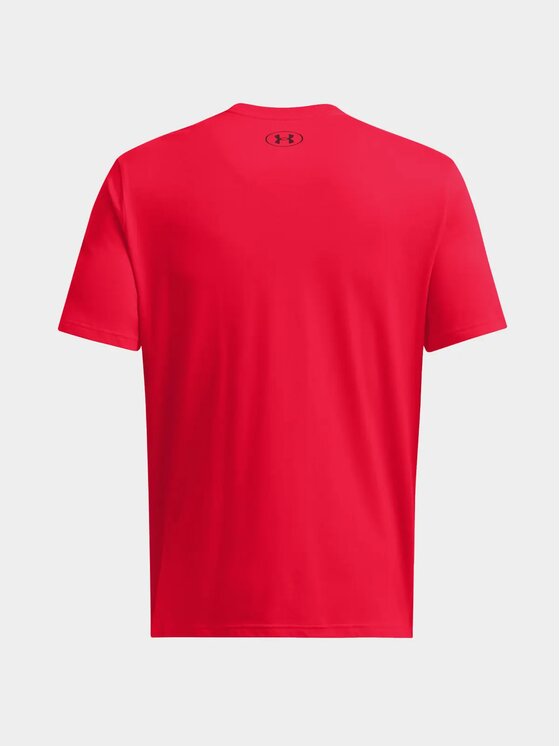 Under Armour Under Armour T-Shirt 1386793-600 Bordowy Regular Fit