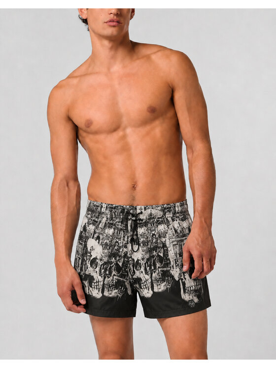 PHILIPP PLEIN PHILIPP PLEIN Kąpielówki 30471 Czarny
