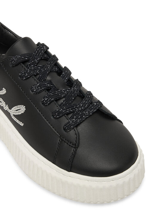 KARL LAGERFELD KARL LAGERFELD Laisvalaikio batai Z30978 M Juoda