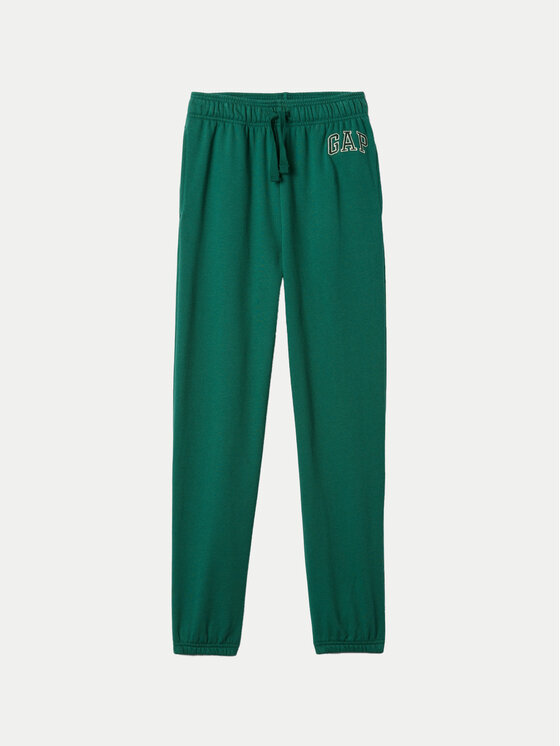 Gap Gap Sportinės kelnės 542339-00 Žalia Regular Fit