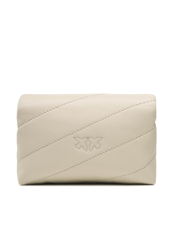 PINKO PINKO Handtasche Love Micro Puff C PE 23 PCPL 100041 A0F2 Écru