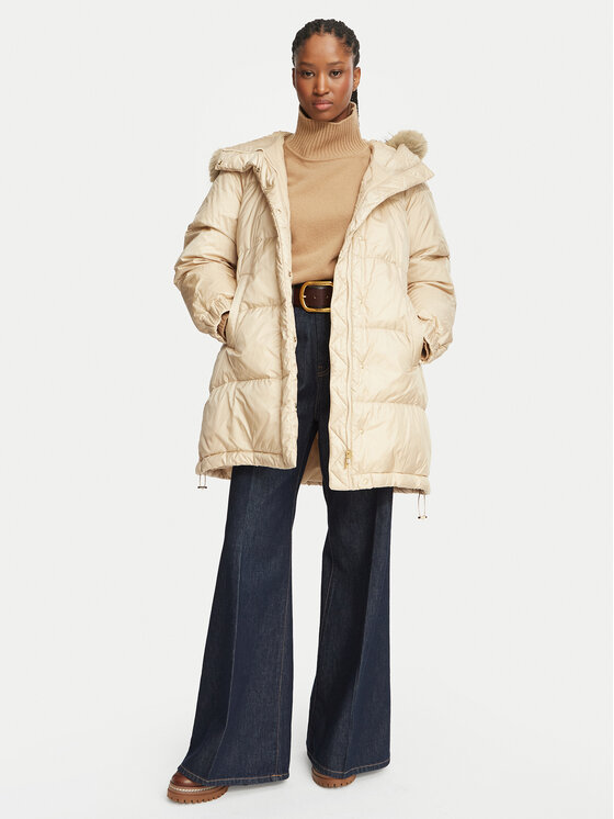 Weekend Max Mara Weekend Max Mara Зимно яке Anfora 2625496062 Бежов Regular Fit