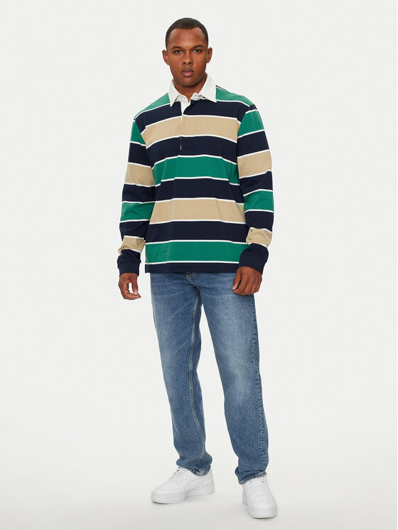 Lee Lee Jeansy Oscar 112354464 Niebieski Relaxed Fit