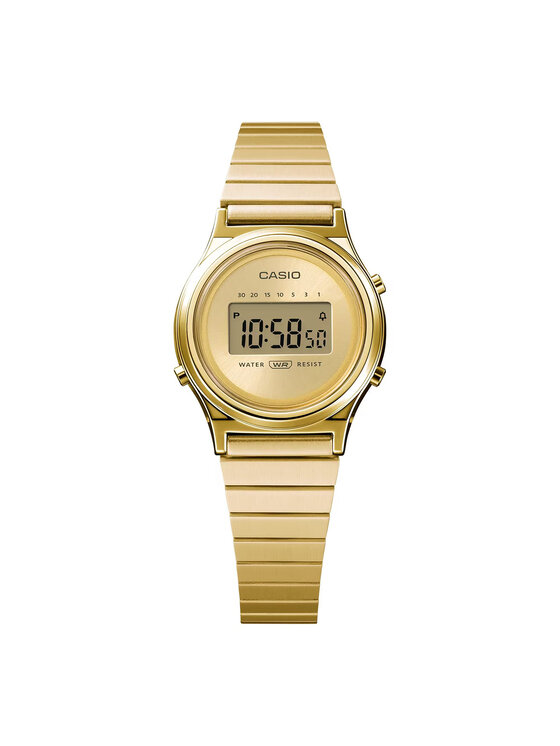 Casio Casio Zegarek LA700WEG-9AEF Złoty