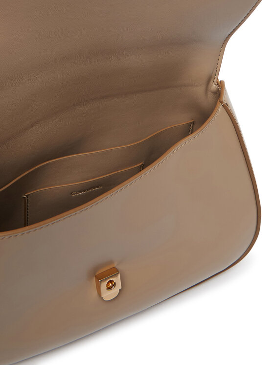 Calvin Klein Calvin Klein Kabelka Ck Convertible Chain Medium Bag LV04F3171G Béžová