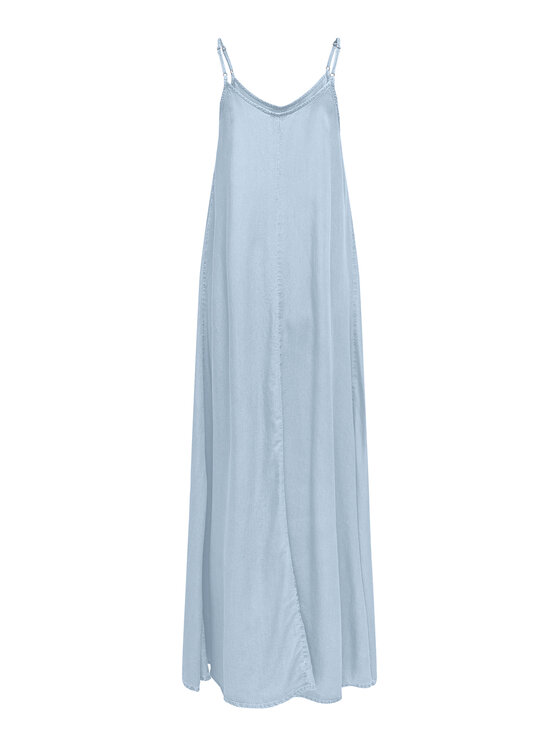 ONLY ONLY Sukienka letnia Charis 15337932 Niebieski Loose Fit