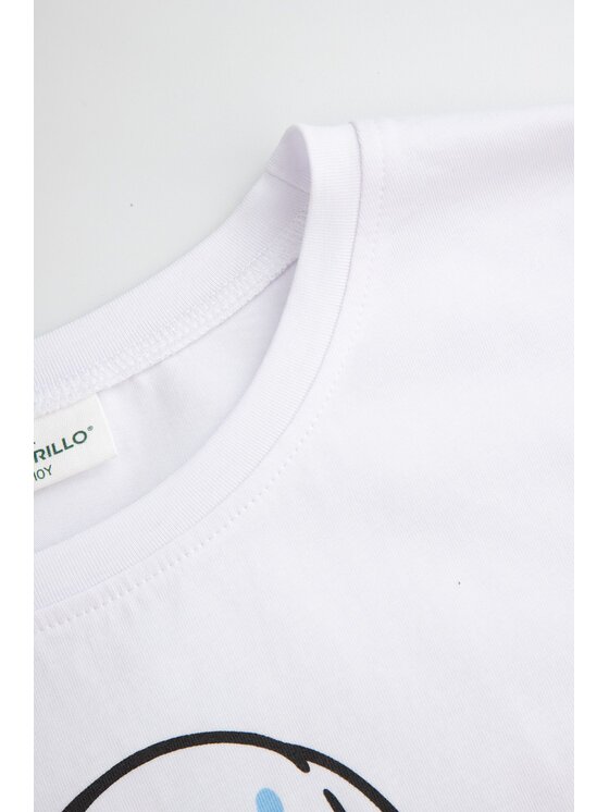 Coccodrillo Coccodrillo T-Shirt ZC5143206LGD-001 Bílá Regular Fit
