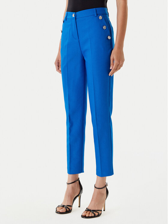 Morgan Morgan Chinos 251-PKY.F Kék Slim Fit