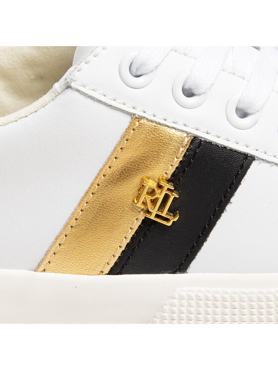 LAUREN RALPH LAUREN Lauren Ralph Lauren Sportcipő Janson II Sk Vlc 802828027002 Fehér