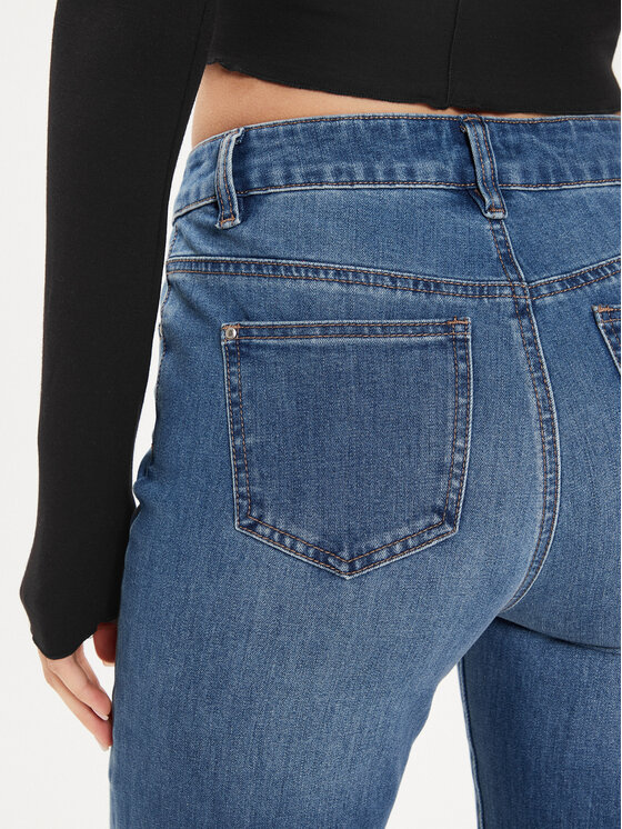 Morgan Morgan Jeansy 241-PSILVY Modrá Straight Fit
