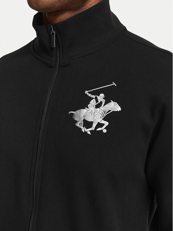 Beverly Hills Polo Club Beverly Hills Polo Club Μπλούζα M6608T-HR Μαύρο Regular Fit