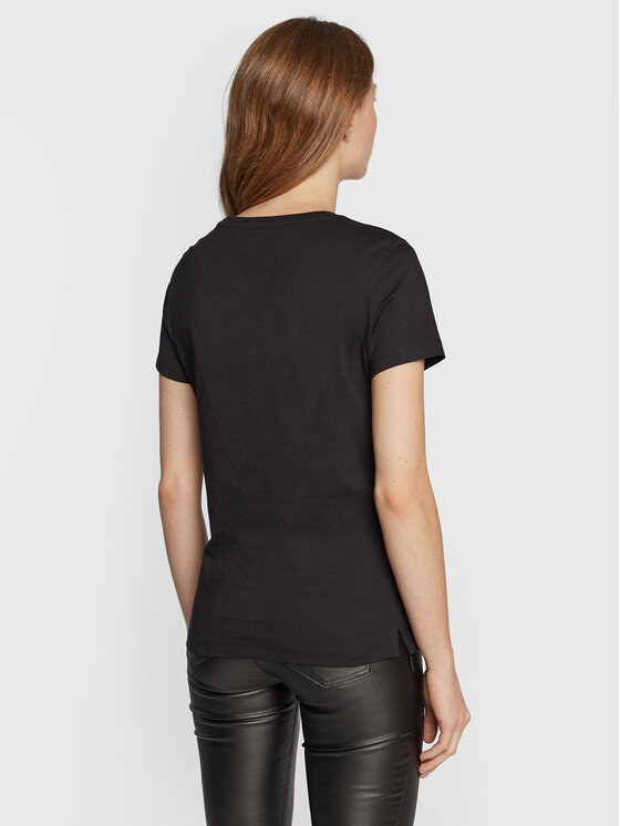 T-shirt Mirela W2BI16 I3Z13 Nero Regular Fit