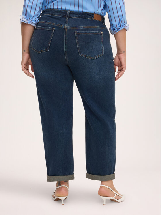 Fiorella Rubino Fiorella Rubino Jeansy P479T005402N034 Niebieski Boy Fit