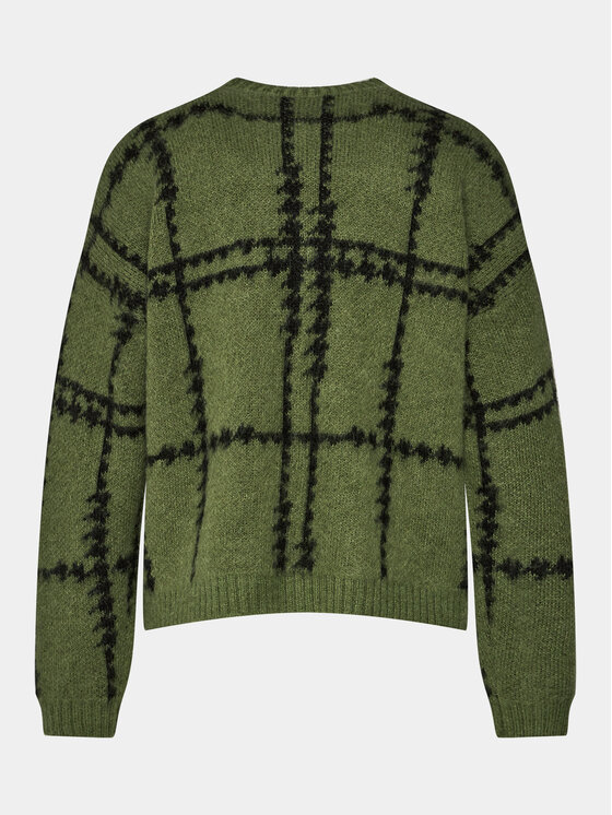 Sisley Sisley Pullover 1026L103P Grün Boxy Fit