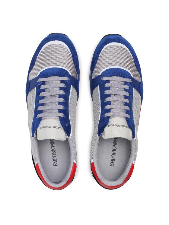 Emporio Armani Emporio Armani Sneakersy X4X537 XM678 N641 Szary