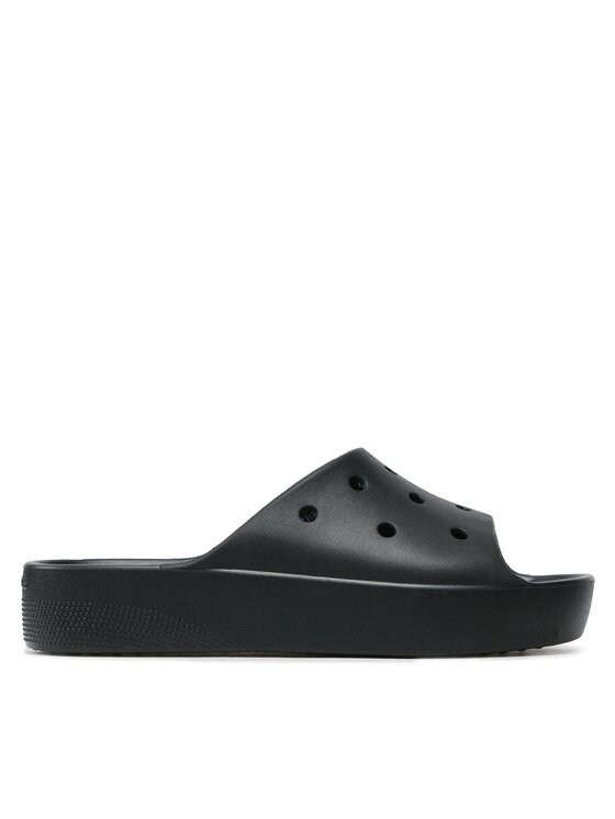 Crocs platform slides discount