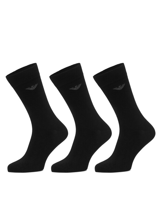 Emporio Armani Underwear Emporio Armani Underwear Lange Socken EM000554 AF14446 MC061 Schwarz