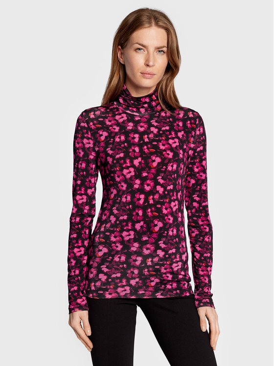 Gestuz Bluza Miliagz 10906117 Roza Slim Fit