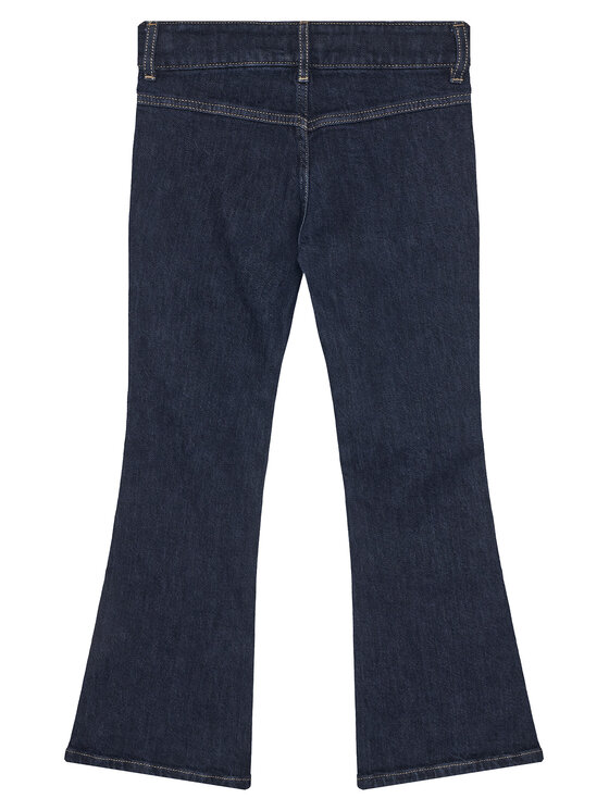 Guess Guess Дънки J5BA16 D5FM0 Тъмносин Flare Fit