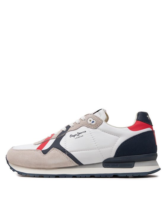 Pepe Jeans Pepe Jeans Sneakersy Brit Road M PMS40007 Bílá