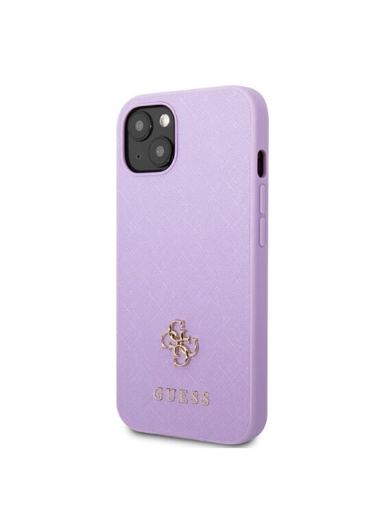 Guess Guess Etui na telefon iPhone 13 Mini Fioletowy