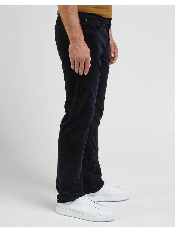 Lee Lee Jeansy DAREN ZIP FLY Czarny Regular Fit