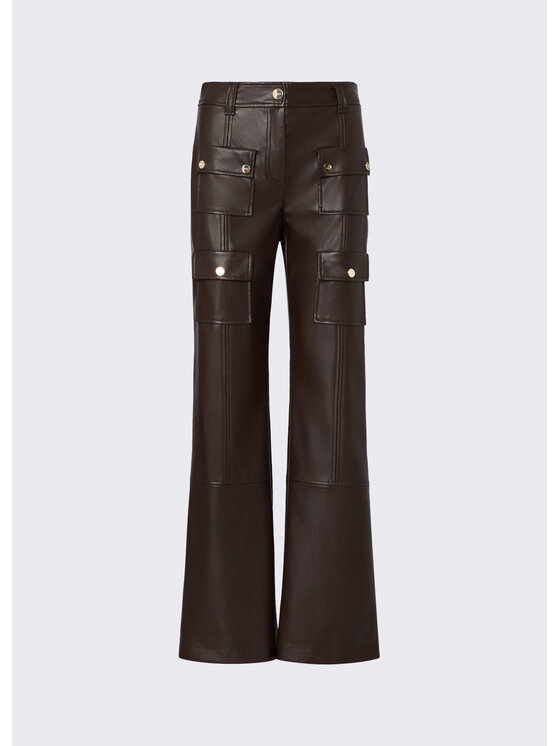 Liu Jo Liu Jo Pantaloni di tessuto CF6198E0624X0807 Marrone Regular Fit
