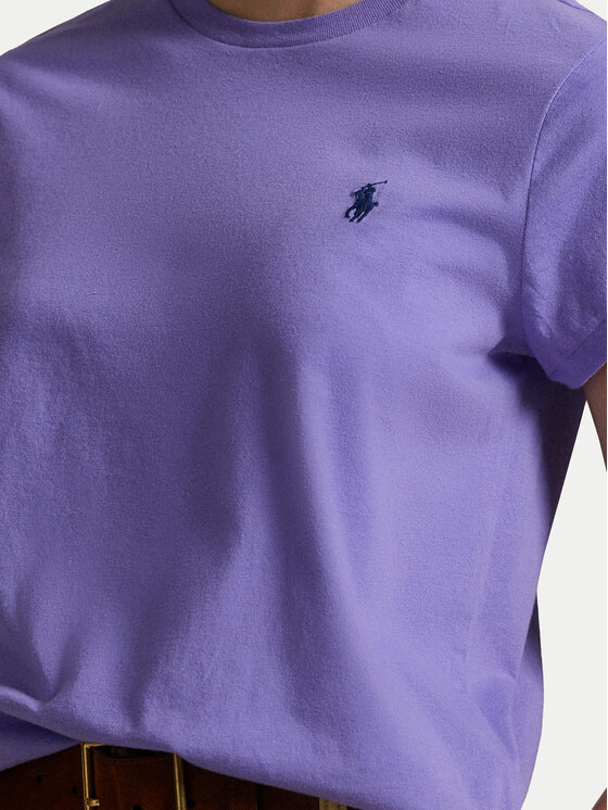 Polo Ralph Lauren Polo Ralph Lauren T-Shirt 211898698030 Μωβ Regular Fit