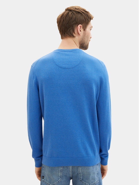 Tom Tailor Tom Tailor Džemper 1039810 Plava Regular Fit
