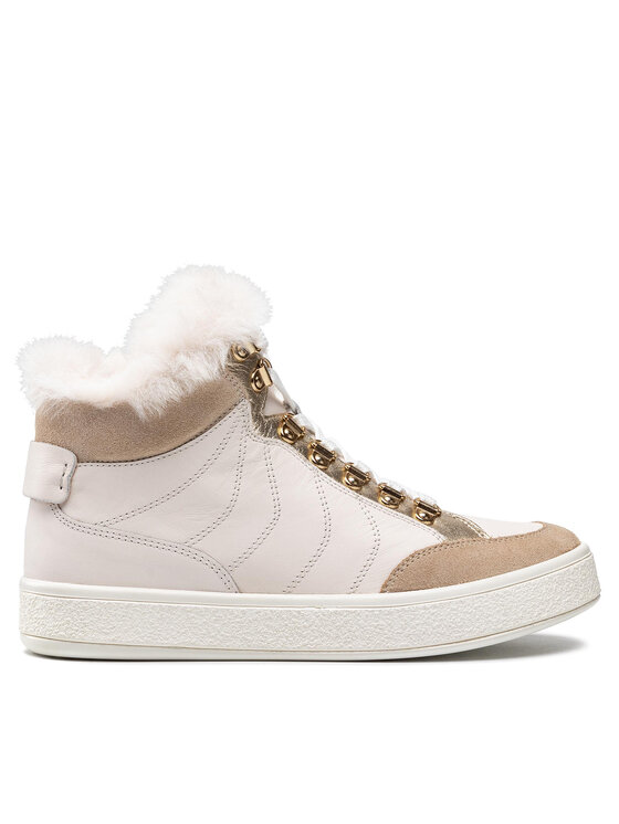 Geox Geox Sneakersy D Leelu' A D16FFA 08522 C1181 Biały