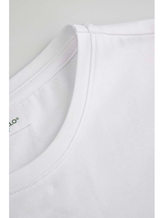 Coccodrillo Coccodrillo T-Shirt WC6143201TUG-001 Biały Regular Fit