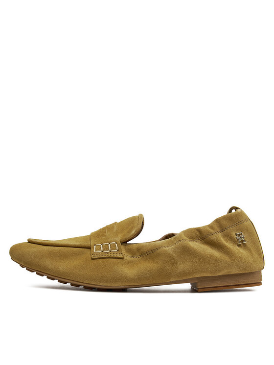 Tommy Hilfiger Tommy Hilfiger Лоуфъри Th Suede Moccasin FW0FW07714 Каки