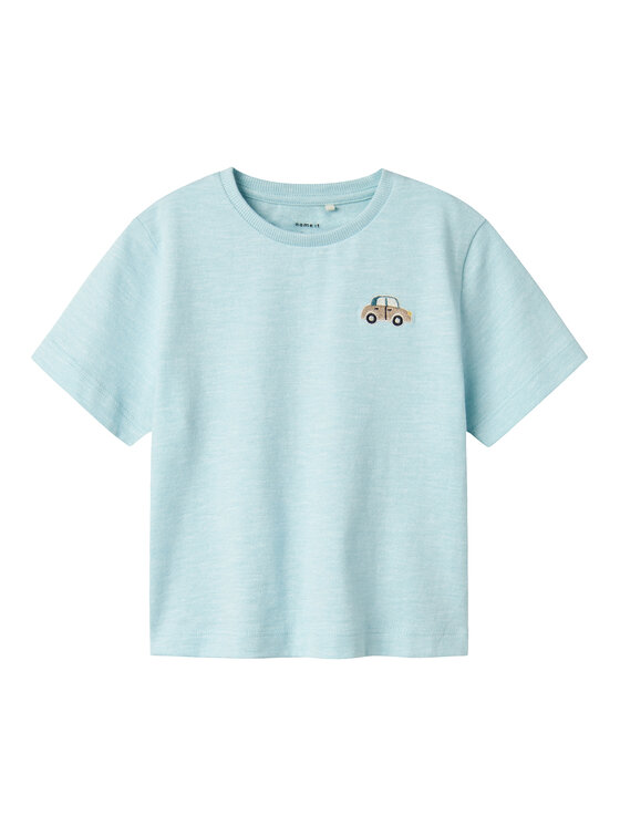 NAME IT T-Shirt Fredery 13238143 Błękitny Regular Fit