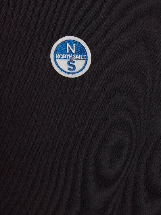 North Sails North Sails T-shirt Bollo 692970 Crna Regular Fit