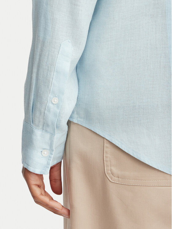 Beverly Hills Polo Club Beverly Hills Polo Club Hemd P-SS26W-SH0004 Hellblau Regular Fit