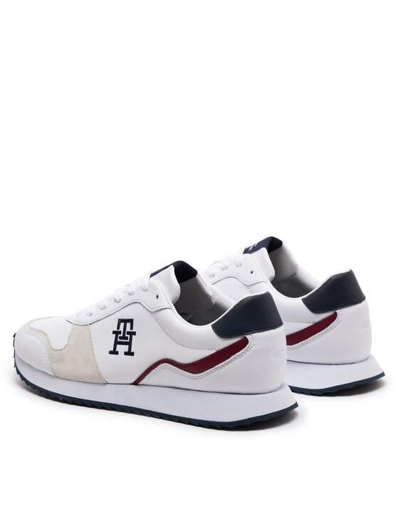 Tommy Hilfiger Tommy Hilfiger Αθλητικά Runner Evo Lth Mix FM0FM04959 Λευκό