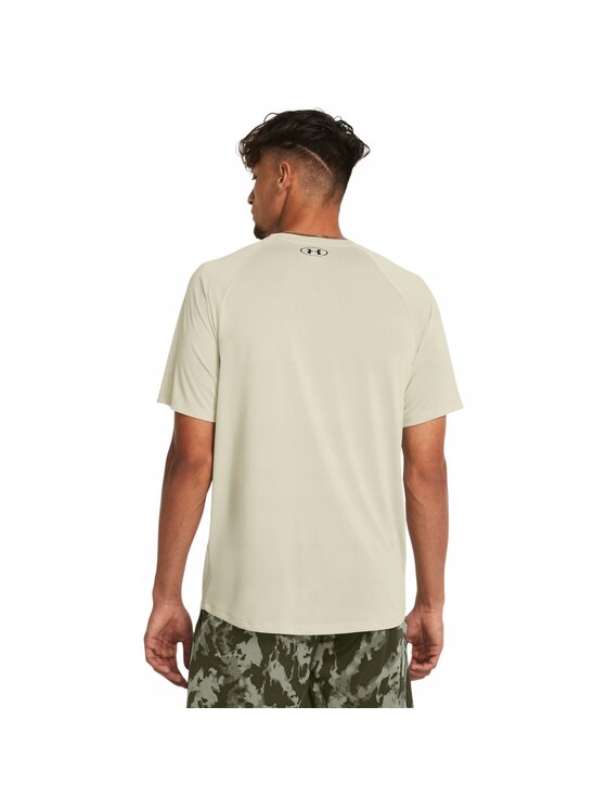Under Armour Under Armour Koszulka techniczna 1326413-273- Kremowy Regular Fit