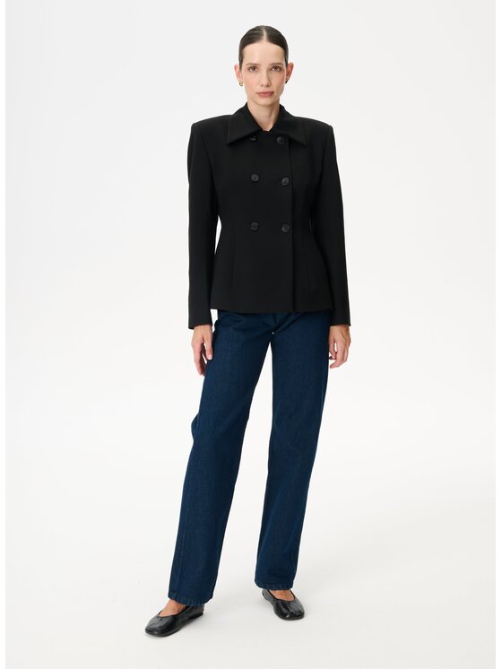 LEBRAND LEBRAND Marynarka Clavel Czarny Regular Fit