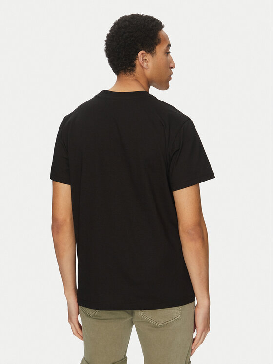 G-Star Raw G-Star Raw T-shirt Burger Box Rain D26478-C336 Crna Regular Fit
