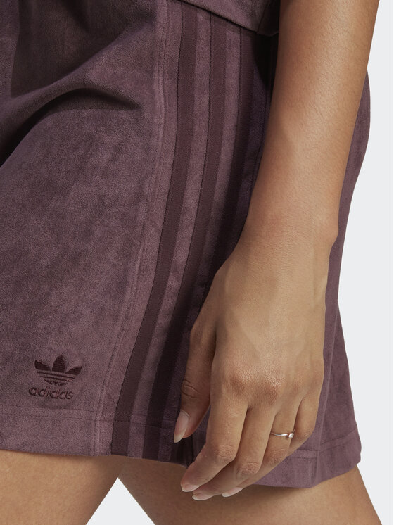 adidas adidas fusta din material de trening adicolor Classics Suede HM1687 Vișiniu Slim Fit