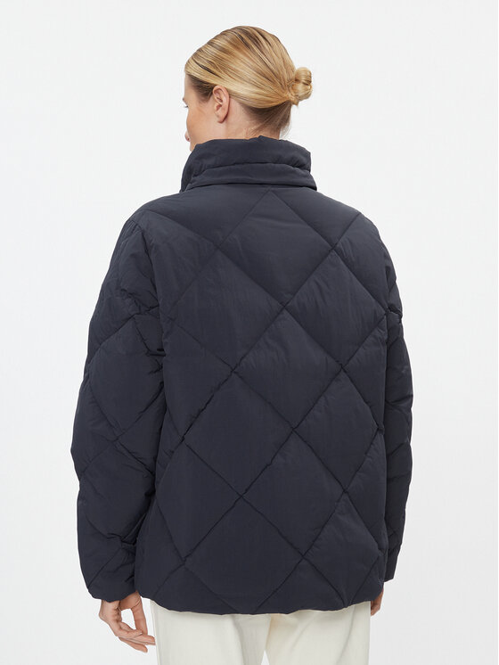 Tommy Hilfiger Tommy Hilfiger Pernata jakna Diamond Baffle WW0WW40199 Tamnoplava Relaxed Fit