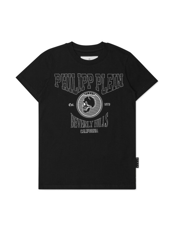 PHILIPP PLEIN PHILIPP PLEIN T-Shirt 27791 Czarny Regular Fit