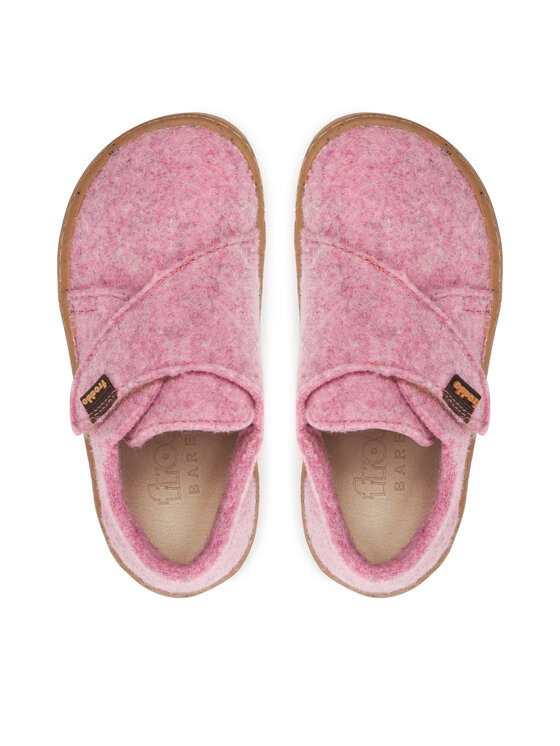 Froddo Froddo Papuče Barefoot Wooly Slippers G1700341-10 M Ružičasta