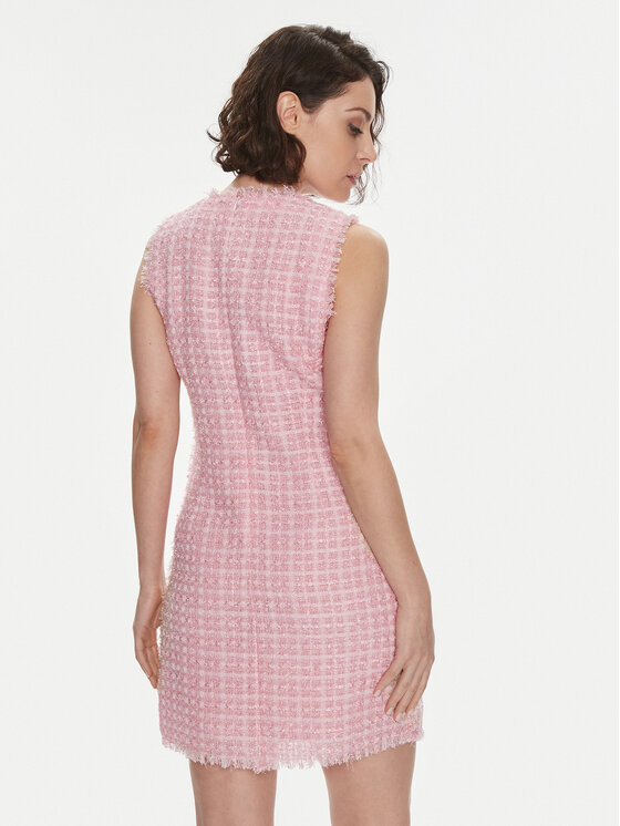 Silvian Heach Silvian Heach Koktejlové šaty GPP24305VE Růžová Regular Fit