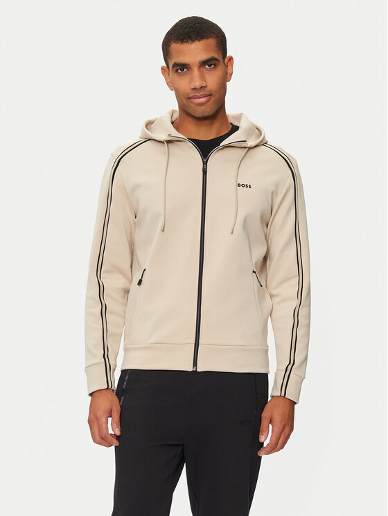 Boss Felpa 50523912 Beige Regular Fit, taglia : L