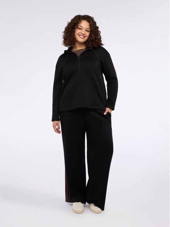 Fiorella Rubino Fiorella Rubino Felpa G881L009093N033 Nero Regular Fit