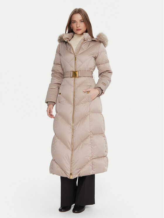 Marciano Guess Marciano Guess Wintermantel 5BGL39 7374A Écru Regular Fit