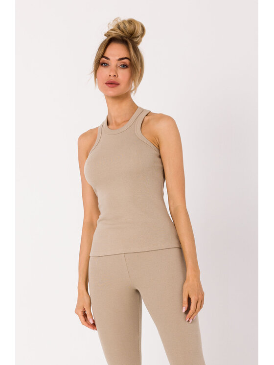 Made of Emotion Made of Emotion Top M735 Beige Premium Fit