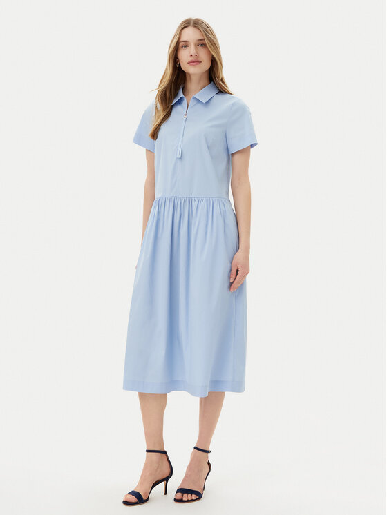 JOOP! JOOP! Košilové šaty 58 252D58Damina 30046639 Světle modrá Regular Fit