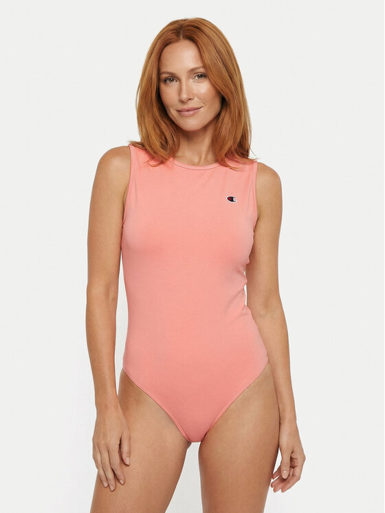 Champion Champion Боди Balance 112863 Розов Athletic Fit